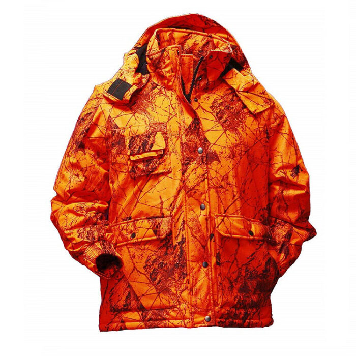 Men’s Waterproof Blaze Orange Hunting Jacket