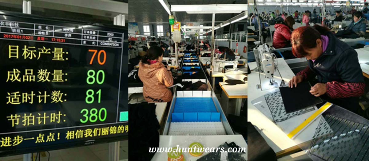 Introduction of JIT Mode for Hunting Coat Production
