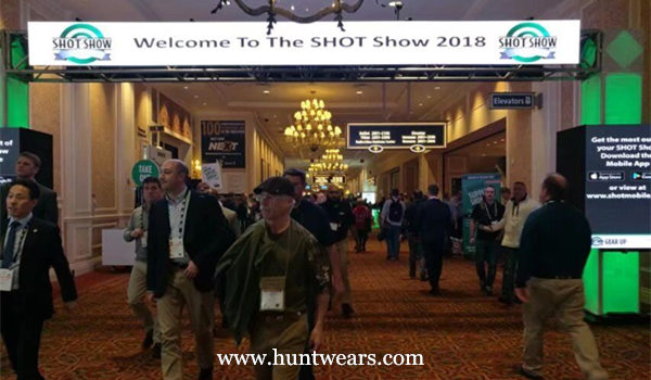 Hunting And Fishing Clothing Team Attended The SHOT Show 2018