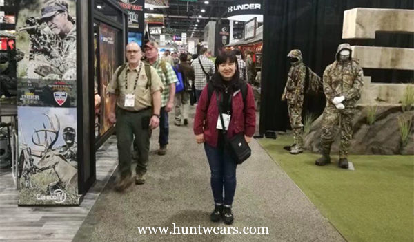 Hunting Clothing Team Attended The SHOT Show 2018