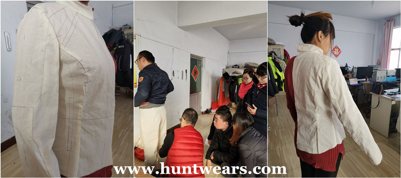 Professional Training for High Quality Hunting Clothes Fabrication