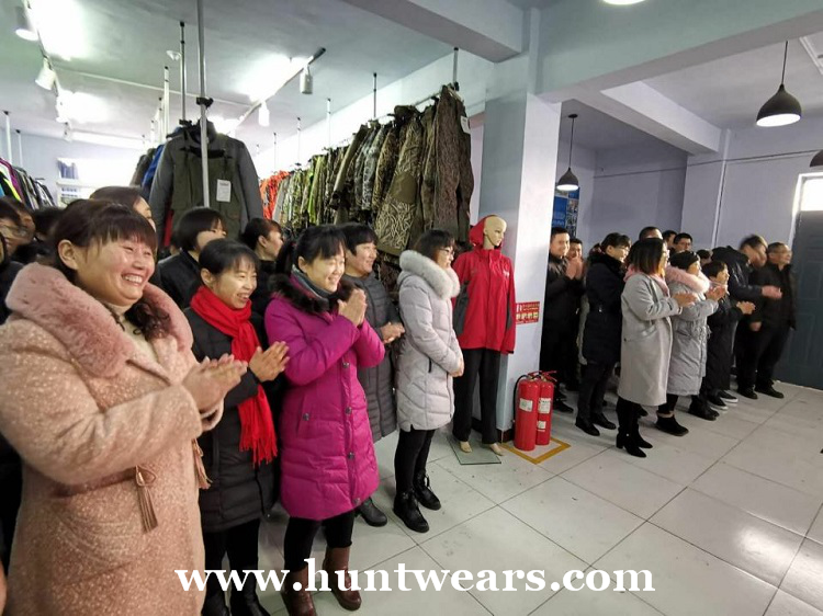 Hunting Clothing Factory Go into Operation Today