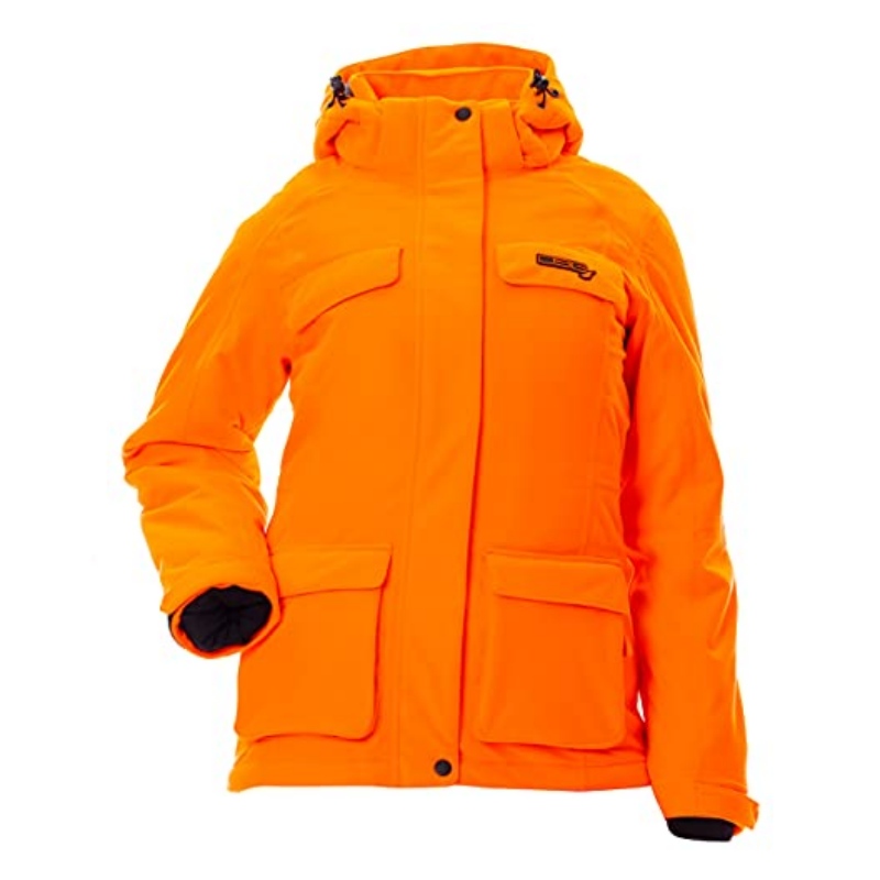 3-In-1 Hunting Orange Waterproof Jacket