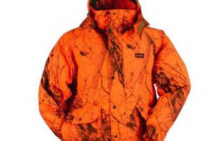 Blaze Orange Camo Parka