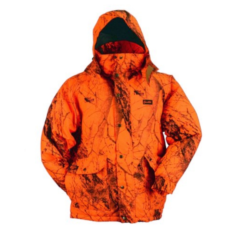 Blaze Orange Camo Parka