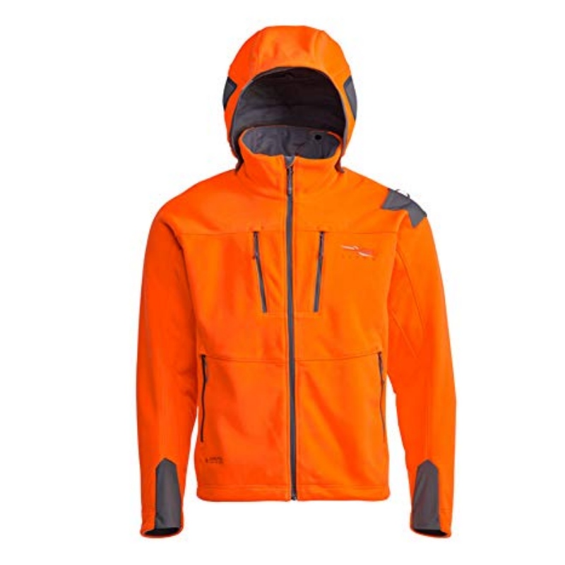 Custom Mens Hunting Orange Waterproof Jacket