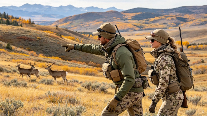 High-performance hunting apparel